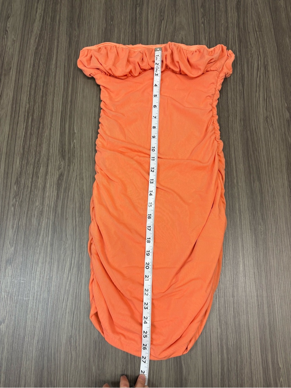 Hello Molly Ruched Mini Dress Size Medium - Picture 5 of 5